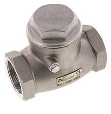 G 2-1/2'' Edelstahl Rückschlagklappe 16 Bar (232 Psi) Metalldichtung