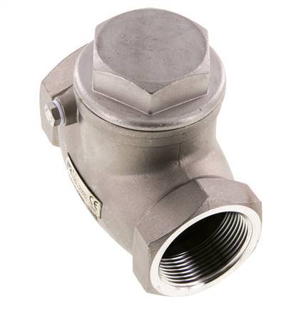 G 2-1/2'' Edelstahl Rückschlagklappe 16 Bar (232 Psi) Metalldichtung