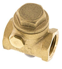 G 1/2'' Brass Swing Check Valve 12 bar (174 psi) Metal Seal
