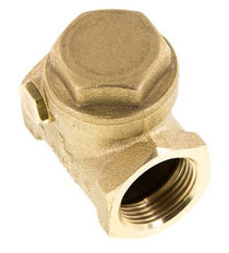 G 3/4'' Brass Swing Check Valve 12 bar (174 psi) Metal Seal