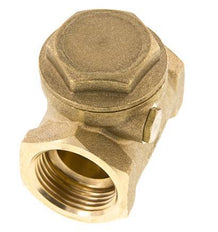 G 1'' Brass Swing Check Valve 12 bar (174 psi) Metal Seal