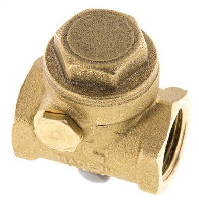 G 1/2'' Messing Rückschlagklappe 12 Bar (174 Psi) NBR Weiche Dichtung