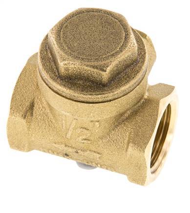 G 1/2'' Messing Rückschlagklappe 12 Bar (174 Psi) NBR Weiche Dichtung