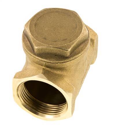 G 1-1/4'' Messing Rückschlagklappe 10 Bar (145 Psi) NBR Weiche Dichtung