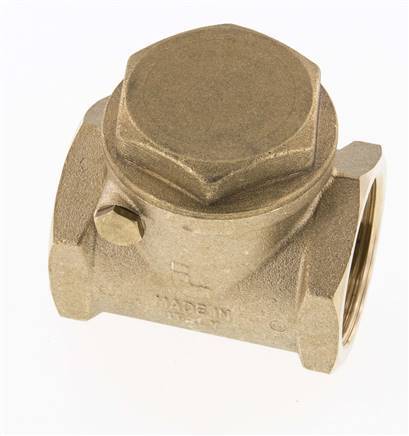 G 1-1/2'' Messing Rückschlagklappe 10 Bar (145 Psi) NBR Weiche Dichtung