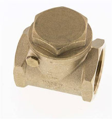 G 1-1/2'' Messing Rückschlagklappe 10 Bar (145 Psi) NBR Weiche Dichtung
