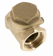 G 1-1/2'' Brass Swing Check Valve 10 bar (145 psi) NBR Soft Seal