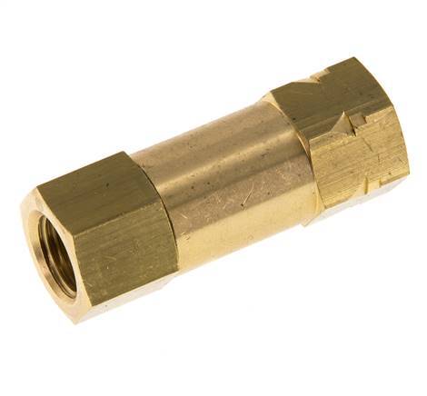 G 1/4'' Female Threaded Brass Check Valve 0.4-40 bar (5.8-580 psi)