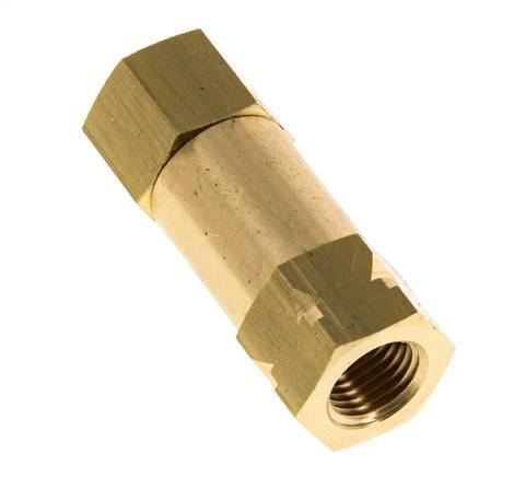 G 1/4'' Innengewinde Messing Rückschlagventil 0.4-40 Bar (5.8-580 Psi)