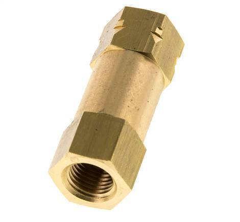 G 1/4'' Female Threaded Brass Check Valve 0.4-40 bar (5.8-580 psi)