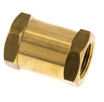 G 1'' Innengewinde Messing Rückschlagventil 0.1-40 Bar (1.45-580 Psi)