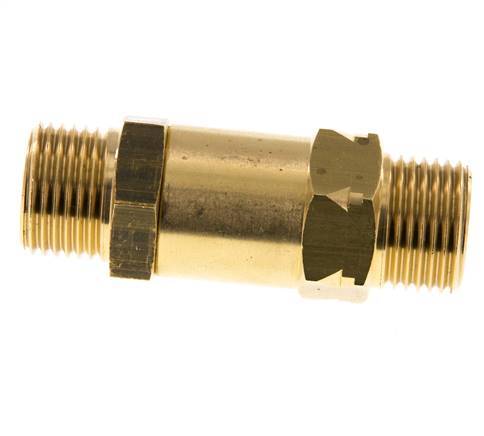 G 1/2'' Außengewinde Messing Rückschlagventil 0.4-40 Bar (5.8-580 Psi)