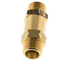 G 1/2'' Male Threaded Brass Check Valve 0.4-40 bar (5.8-580 psi)