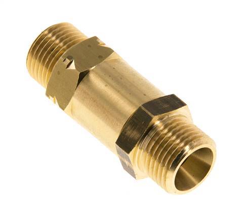 G 1/2'' Außengewinde Messing Rückschlagventil 0.4-40 Bar (5.8-580 Psi)