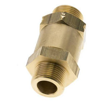 G 3/4'' Male Threaded Brass Check Valve 0.1-40 bar (1.45-580 psi)