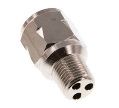 R/Rp 1/8'' M/W Mini Rückschlagventil Vernickelt Messing 10 Bar (145 Psi) NBR Mit Feder