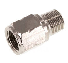 R/Rp 3/8'' M/W Mini Rückschlagventil Vernickelt Messing 10 Bar (145 Psi) NBR Keine Feder