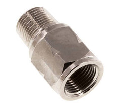 R/Rp 3/8'' M/F Mini Check Valve Nickel-Plated Brass 10 bar (145 psi) NBR No Spring