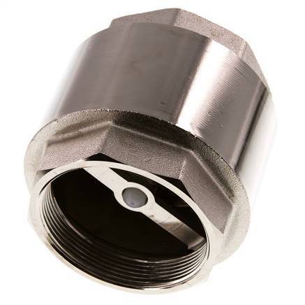 G 2-1/2'' Nickel-Plated Brass Check Valve 8 bar (116 psi)