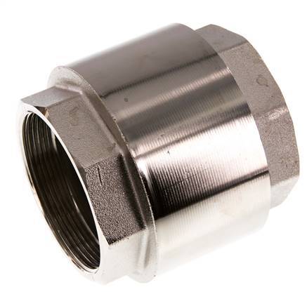 G 2-1/2'' Nickel-Plated Brass Check Valve 8 bar (116 psi)