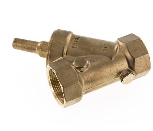 Rp 1-1/2'' Brass Y Check Valve 16 bar (232 psi) NBR