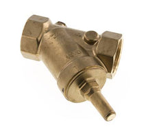 Rp 1-1/2'' Brass Y Check Valve 16 bar (232 psi) NBR
