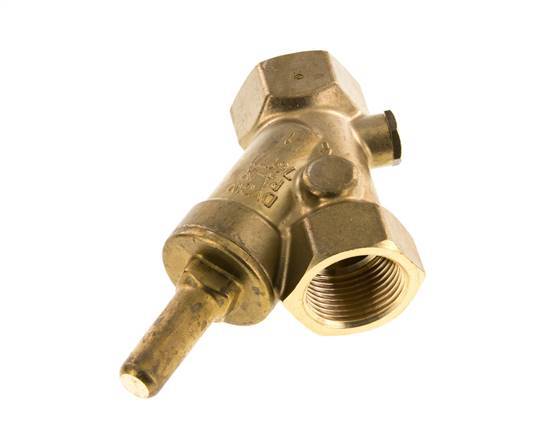 Rp 1'' Brass Y Check Valve Drinking Water 10 bar (145 psi) EPDM
