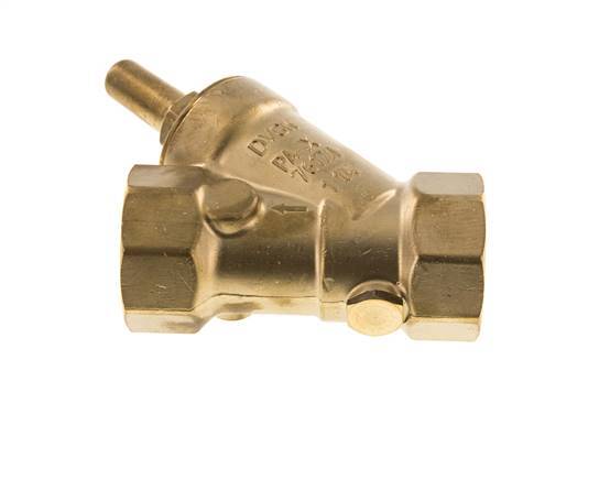 Rp 1-1/4'' Messing Schrägsitz-Rückschlagventile Trinkwasser 10 Bar (145 Psi) EPDM