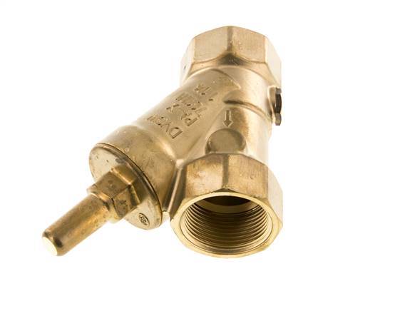 Rp 1-1/4'' Messing Schrägsitz-Rückschlagventile Trinkwasser 10 Bar (145 Psi) EPDM