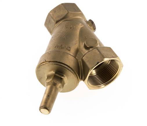 Rp 1-1/2'' Brass Y Check Valve Drinking Water 10 bar (145 psi) EPDM