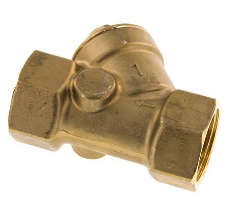 Rp 1'' Brass Y Check Valve 10 bar (145 psi) NBR