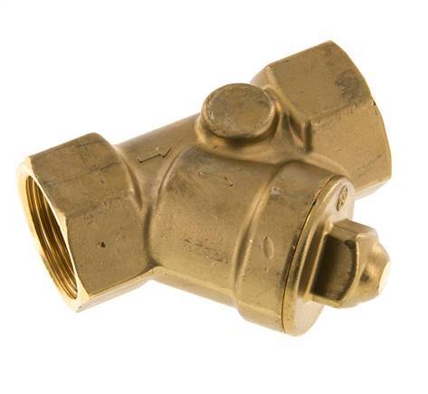 Rp 1'' Brass Y Check Valve 10 bar (145 psi) NBR