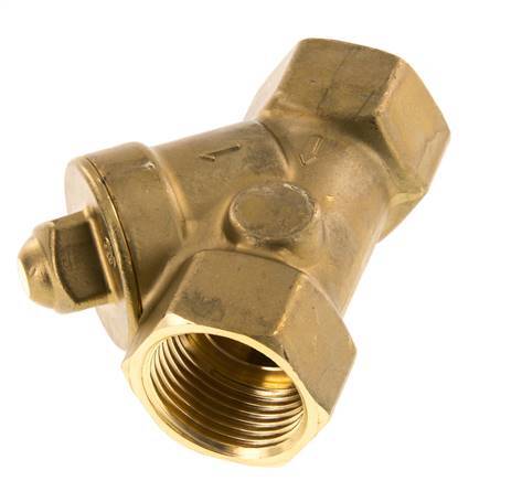 Rp 1'' Brass Y Check Valve 10 bar (145 psi) NBR