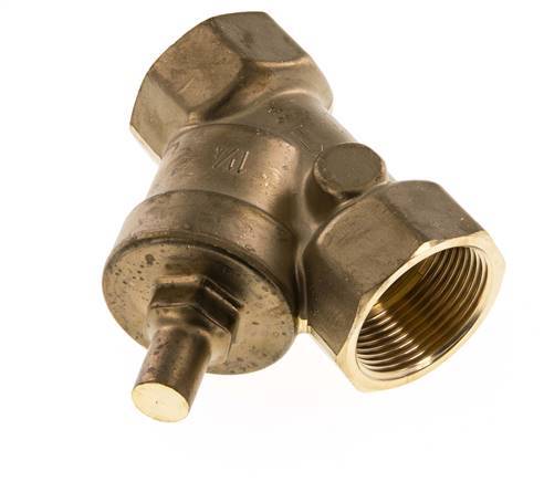 Rp 1-1/4'' Brass Y Check Valve 10 bar (145 psi) NBR