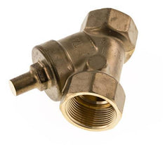 Rp 1-1/4'' Brass Y Check Valve 10 bar (145 psi) NBR