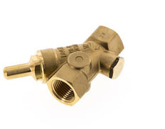 Rp 1/2'' Brass Y Check Valve 16 bar (232 psi) FKM