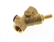 Rp 1/2'' Brass Y Check Valve 16 bar (232 psi) FKM