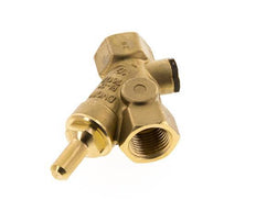 Rp 1/2'' Brass Y Check Valve 16 bar (232 psi) FKM