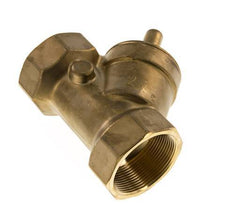 Rp 1-1/2'' Brass Y Check Valve 16 bar (232 psi) FKM