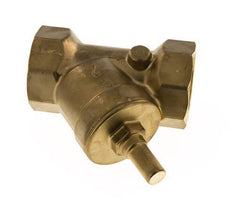 Rp 1-1/2'' Brass Y Check Valve 16 bar (232 psi) FKM
