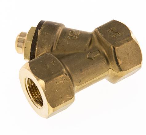 Rp 3/8'' Messing Schrägsitz-Rückschlagventile 10 Bar (145 Psi) FKM