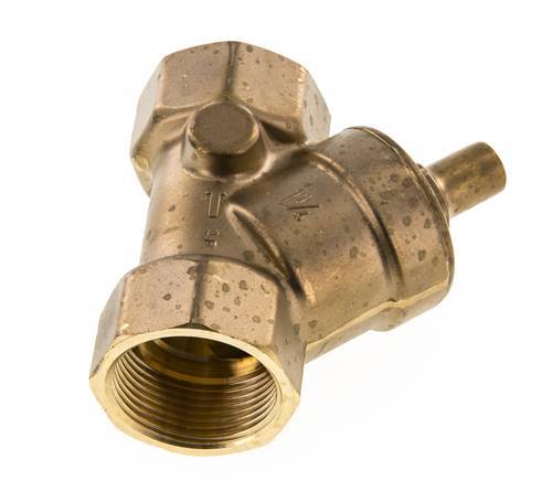 Rp 1-1/4'' Brass Y Check Valve 10 bar (145 psi) FKM