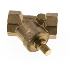 Rp 1-1/4'' Brass Y Check Valve 10 bar (145 psi) FKM