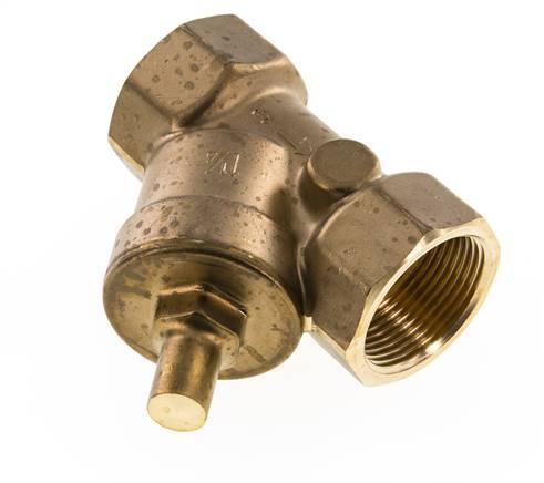 Rp 1-1/4'' Brass Y Check Valve 10 bar (145 psi) FKM