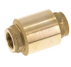 G 3/8'' Brass Check Valve For Vacuum -0.95..25 bar (-13.7..362.5 psi)