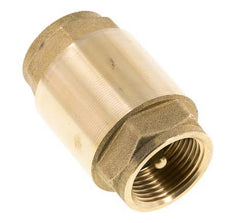 G 1'' Brass Check Valve For Vacuum -0.95..25 bar (-13.7..362.5 psi)