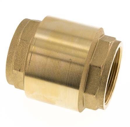 G 2-1/2'' Messing Rückschlagventil Für Vakuum -0.95..12 Bar (-13.7..174 Psi)