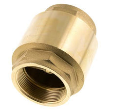 G 2-1/2'' Brass Check Valve For Vacuum -0.95..12 bar (-13.7..174 psi)