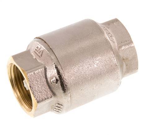 G 3/4'' Messing. Vernickelt Rückschlagventil 20 Bar (290 Psi) NBR