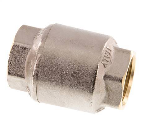 G 3/4'' Messing. Vernickelt Rückschlagventil 20 Bar (290 Psi) NBR